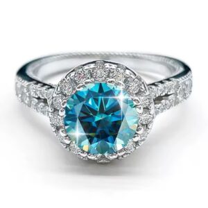 Ring Turquoise Blue M – 2 Carat –