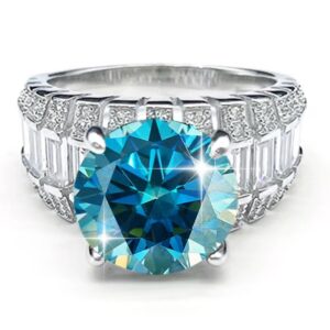 Ring L – 5 Carat – Turquoise Blue