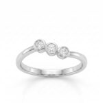 Bezel Trio Band - Monaya Diamonds
