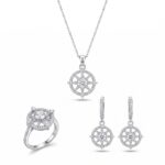 Cantilever Cluster Ring and Chain - Monaya Diamonds