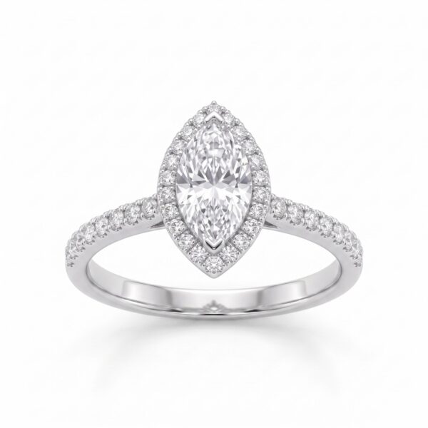 Cushion Pavé Halo - Monaya Diamonds