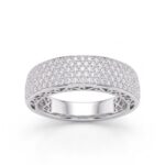 Filigree Multi-Row Band - Monaya Diamonds