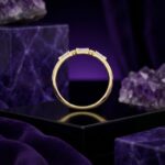 Fine Yellow Accent Band - Monaya Diamonds