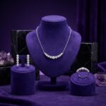 Graduated Half Eternity and Chain - Monaya Diamonds