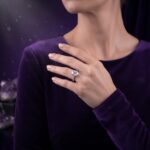 Hidden Halo Pavé Solitaire - Monaya Diamonds