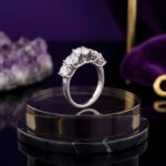 Low-Set Trilogy Band - Monaya Diamonds