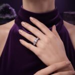 Low-Set Trilogy Band - Monaya Diamonds