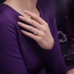 Low-Set Trilogy Band - Monaya Diamonds