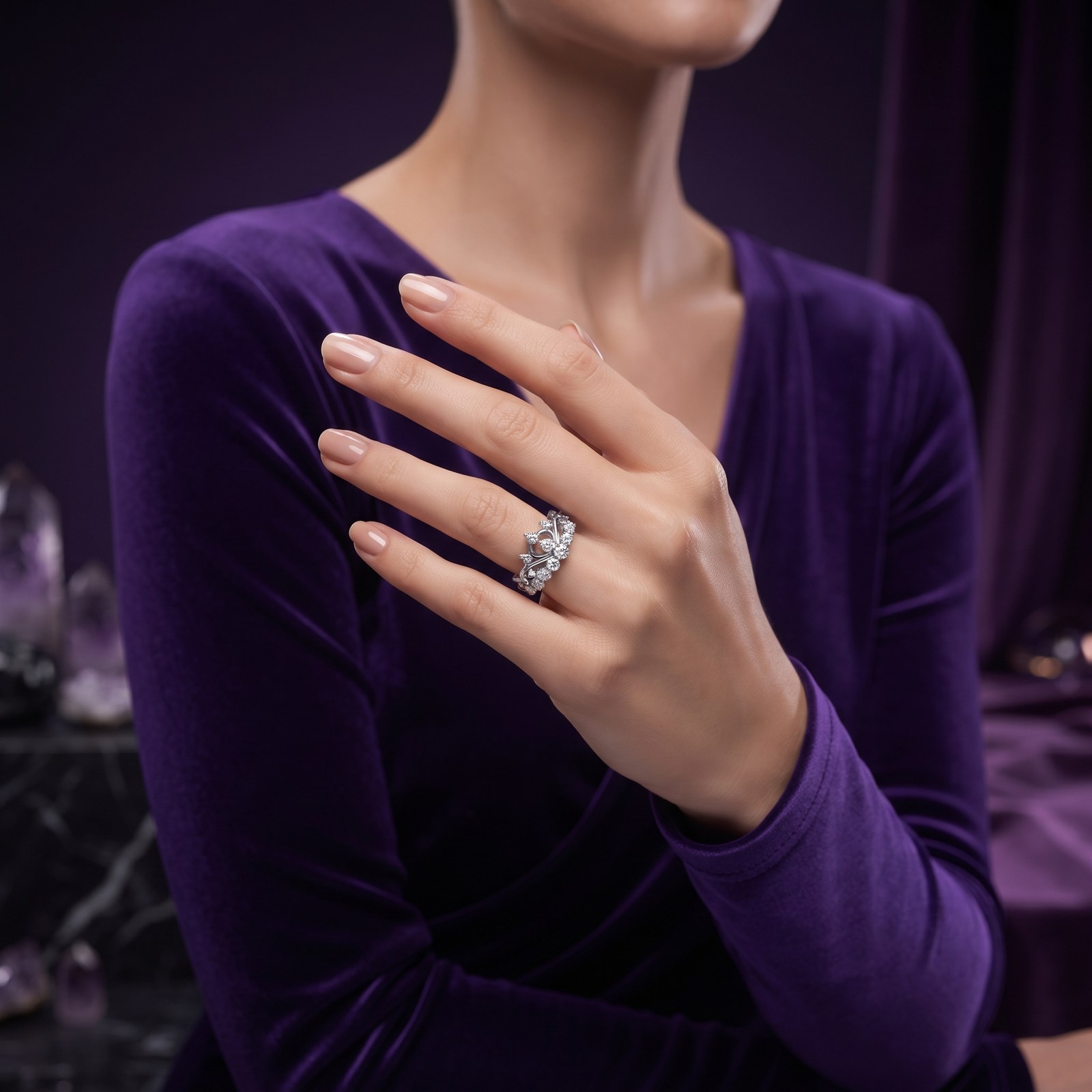 Openwork Filigree Dome Band Openwork Filigree Dome Band - Monaya Diamonds