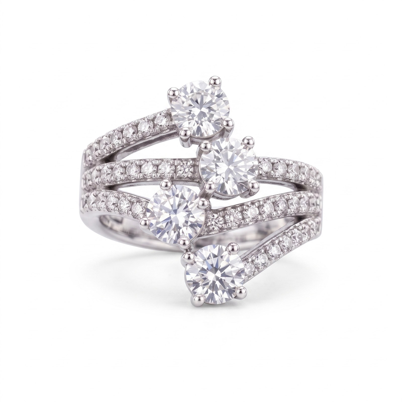 Quad-Stone Crossover Bypass Quad-Stone Crossover Bypass - Monaya Diamonds