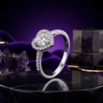 Scalloped Shoulder Halo - Monaya Diamonds
