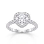 Scalloped Shoulder Halo - Monaya Diamonds
