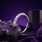 Square Collet Fine Band - Monaya Diamonds