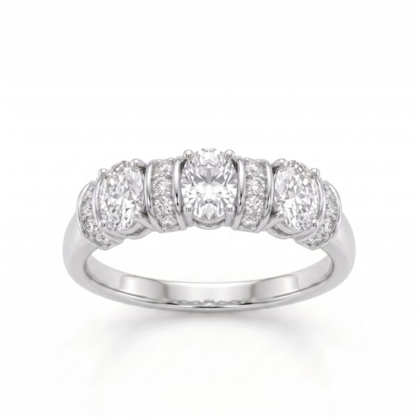 Square Collet Fine Band - Monaya Diamonds