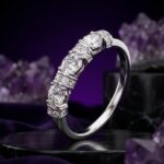 Square Collet Fine Band - Monaya Diamonds