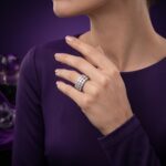 Four-Row Statement Ring