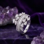 Layered Marquise Crown Ring