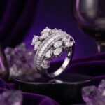 Layered Marquise Crown Ring