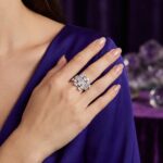 Layered Marquise Crown Ring