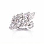 Marquise Cascade Ring