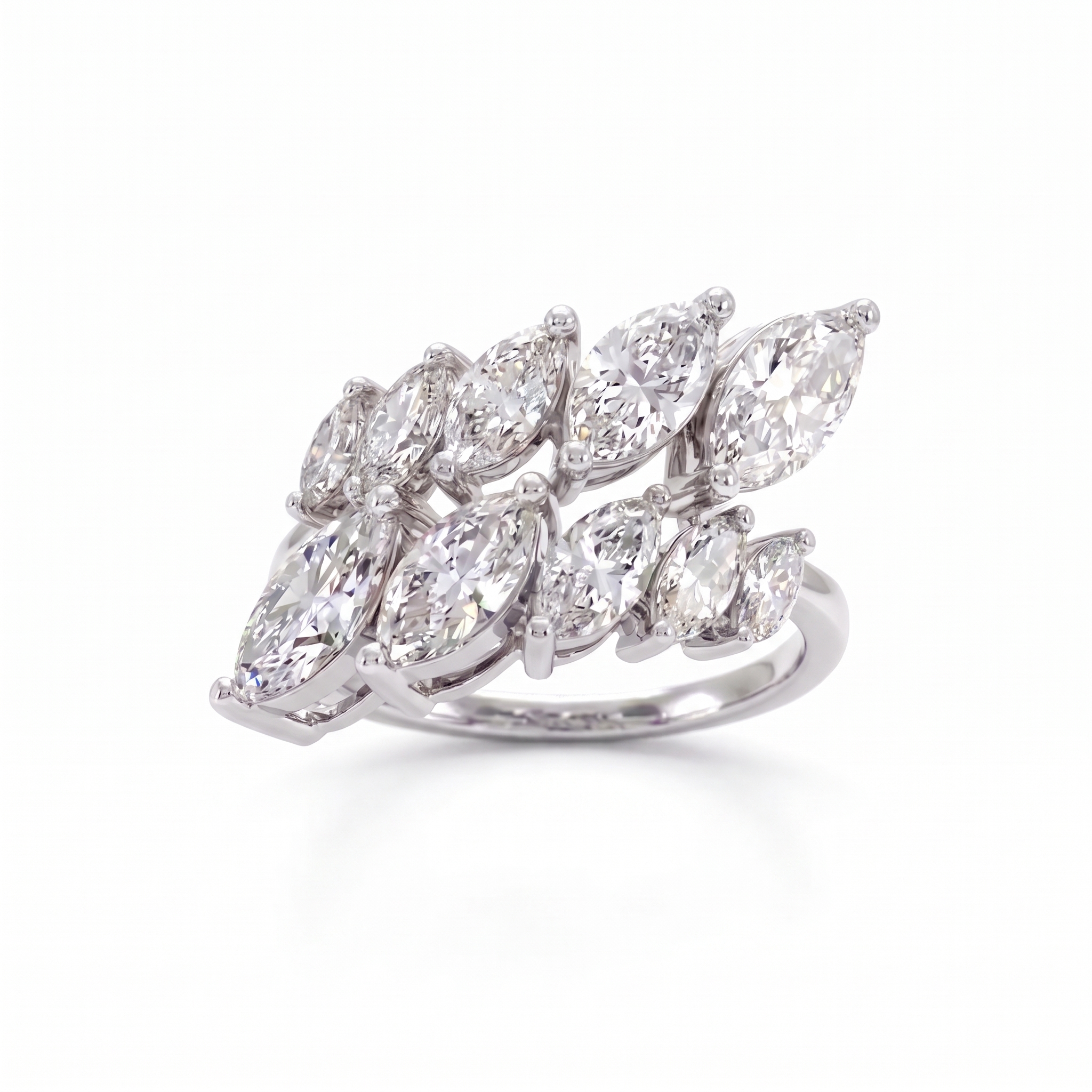 Marquise Cascade Ring