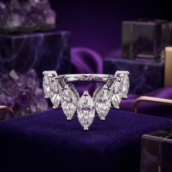 Marquise Tiara Ring